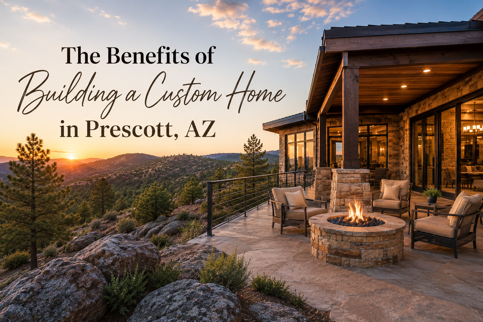 benefits of a building custom home prescott az
